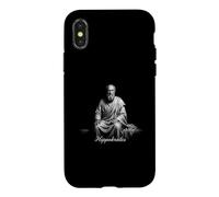 Custodia per iPhone X/XS Ippokrate filosofo della medicina greca antica