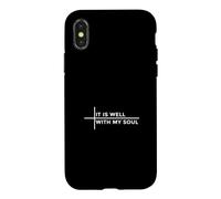 Custodia per iPhone X/XS It Is Well With My Soul