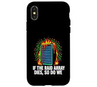 Custodia per iPhone X/XS IT Sysadmin If The RAID Array Dies So Do We