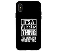 Custodia per iPhone X/XS It's A Wiggles Thing You Wouldn't Understand Pet Name