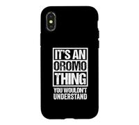 Custodia per iPhone X/XS It's An Oromo Thing You Wouldn't Understand Oromoo Ethiopia