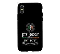 Custodia per iPhone X/XS It's Paddy Not Patty Ye Feckin Eejit - St. Patricks Day 2021