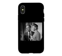 Custodia per iPhone X/XS James Stewart e Doris Day L'uomo che sapeva troppo 1955