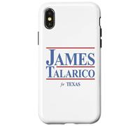 Custodia per iPhone X/XS James Talarico Texas Retro Vintage