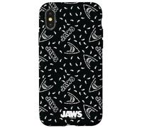 Custodia per iPhone X/XS Jaws Shark Bones All Over Print