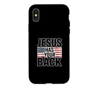 Custodia per iPhone X/XS Jesus Has Your Back