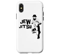 Custodia per iPhone X/XS Jitsu Jiu Jitsu Ebrei Rabbino Ebreo Ebraismo ebraico