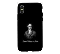 Custodia per iPhone X/XS Johann Wolfgang von Goethe Classico Ritratto