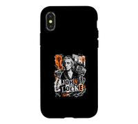 Custodia per iPhone X/XS John Locke Filosofia Pensatore Illuminista