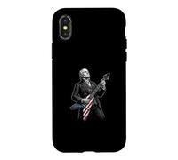 Custodia per iPhone X/XS John Quincy Adams Chitarra