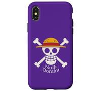 Custodia per iPhone X/XS Jolly Roger. Nulli Domini (niente padroni, niente signori).