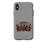 Custodia per iPhone X/XS Juneteenth Celebrate Freedom African American Family