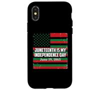 Custodia per iPhone X/XS Juneteenth Freedom Day 1865 Celebration