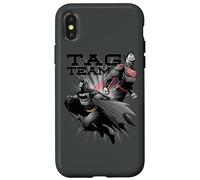 Custodia per iPhone X/XS Justice League Batman & Superman Tag Team