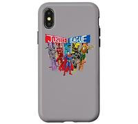 Custodia per iPhone X/XS Justice League Battle For Justice