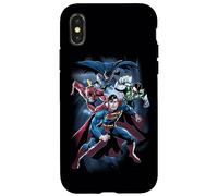 Custodia per iPhone X/XS Justice League Cosmic Crew