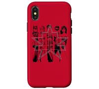 Custodia per iPhone X/XS Justice League Five Stars