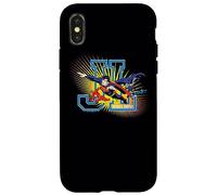 Custodia per iPhone X/XS Justice League Heroes United Black