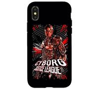 Custodia per iPhone X/XS Justice League Movie Cyborg