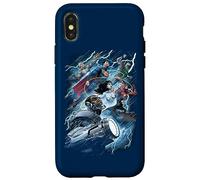 Custodia per iPhone X/XS Justice League Ride the Lightening