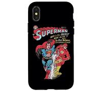 Custodia per iPhone X/XS Justice League The Flash & Superman Fastest