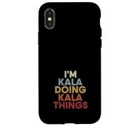 Custodia per iPhone X/XS Kala Name Kala Personalized Name First Given