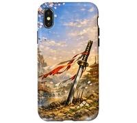 Custodia per iPhone X/XS Katana Tribute - Spada Samurai Giapponese, Onore & Serenità