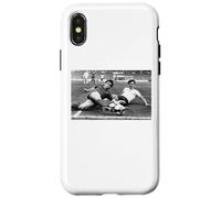 Custodia per iPhone X/XS Kenny Dalglish Liverpool Man Utd 1982 Mondiali di calcio