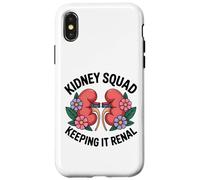 Custodia per iPhone X/XS Kidney Squad Mantenerlo Renale Divertente Dialisi Umorismo