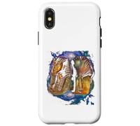 Custodia per iPhone X/XS King Tut Antico Egitto Faraone Universo Magico
