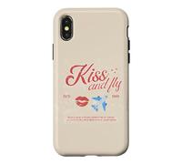 Custodia per iPhone X/XS Kiss and Fly