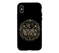 Custodia per iPhone X/XS Kitchen Witch Pantry Alchemist Cucina Maga Erbe Strega
