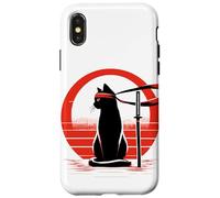 Custodia per iPhone X/XS Kitty Combat Master Jiu Jitsu Ninja E Artista Marziale