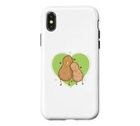 Custodia per iPhone X/XS Kiwi Bird è innamorato Kiwi Fruit Animal