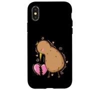 Custodia per iPhone X/XS Kiwi Bird è un kiwi malato d'amore