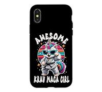 Custodia per iPhone X/XS Krav Maga per Ragazze