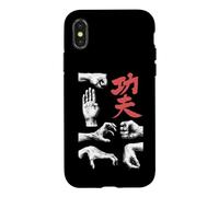 Custodia per iPhone X/XS Kung Fu Pugno Colpo Mano Shaolin Arti Marziali Cinesi