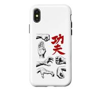 Custodia per iPhone X/XS Kung Fu Pugno Colpo Mano Shaolin Arti Marziali Cinesi
