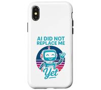 Custodia per iPhone X/XS L’IA non mi ha ancora sostituito - AI Did Not Replace Me Yet