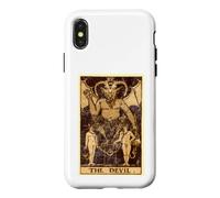 Custodia per iPhone X/XS La carta dei tarocchi del diavolo