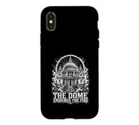 Custodia per iPhone X/XS La cupola resiste alla cattedrale di San Paolo del fuoco