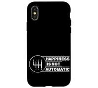 Custodia per iPhone X/XS La felicità non è automatica ma la trasmissione manuale dell'auto