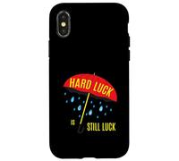 Custodia per iPhone X/XS La fortuna è ancora ottimista per l'ottimismo della fortuna