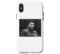 Custodia per iPhone X/XS La leggenda del pugilato dei pesi massimi Muhammad Ali a Londra 1974