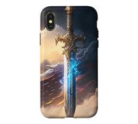 Custodia per iPhone X/XS La leggendaria spada epica degli eroi