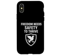 Custodia per iPhone X/XS La libertà ha bisogno di sicurezza per prosperare | Diritti umani internazionali