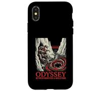 Custodia per iPhone X/XS La mitologia greca dell'Odissea Scilla e Charybdis