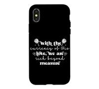 Custodia per iPhone X/XS La Moneta dell'Amore: Ricchezza Infinita