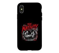 Custodia per iPhone X/XS La Natività Gesù Maria Giuseppe Betlemme