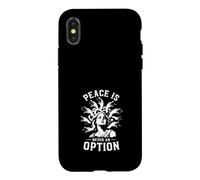 Custodia per iPhone X/XS La Pace Non È Mai un'Opzione - Design Medusa